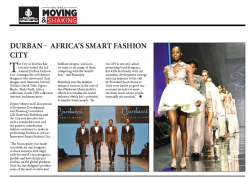 Durban-  Africaâ€™s Smart Fashion City