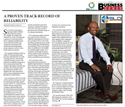 Nkosinathi Solomon - A proven track-record of reliability