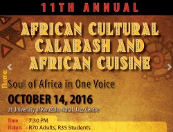 UKZN Foundation - 11th Annual African Cultural Calabash & African Cuisine