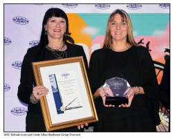 KZN Top Business Awards - Beekman Group:Winner:Tourism:MEC Belinda Scott and Cindy Allan (Beekman Group Director