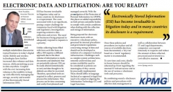 Brett Franklin - Electronic Data And Litigation:Are You Ready?
