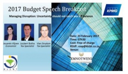 Budget Speech with KPMG