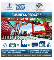 Durban Chamber - Get the desired results by improving your business process