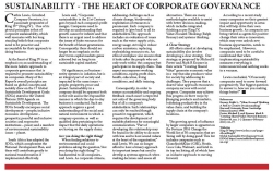 Cathie Lewis - Grindrod : Sustainability - The Heart of Corporate Governance