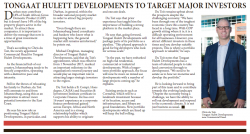 Chris du Toit - Tongaat Hulett Developments To Target Major Investors