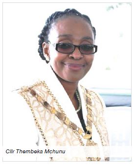 FIRST LADY OF KZN & UTHUNGULU DISTRICT MUNICIPALITY MAYOR - Cllr Thembeka Mchunu