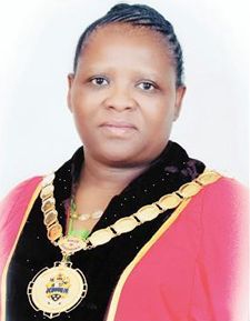 Her Worship the Mayor Mrs Shabalala
