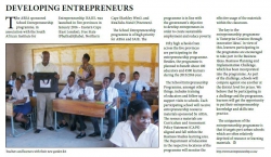 African Renaissance - Developing Entrepreneurs
