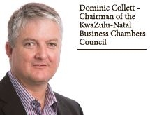 Dominic Collett - Chairman of the KwaZulu-Natal Business Chambers Council : Celebrating Business Achievement 