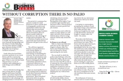 Dominic Collett - Chairman of the KwaZulu-Natal Business Chambers Council : Without Corruption There Is No Palio