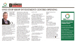 Dominic Collett - One Stop Shop Investment Centre Opening