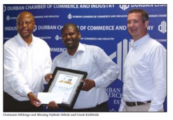 KZN Business Sense - Promoting business growth:Dumisani Mhlongo and Blessing Njabulo Sithole and Grant Kirkbride