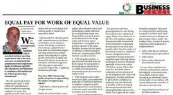 Charles Henzi - DRG :- equal pay for work of equal value: