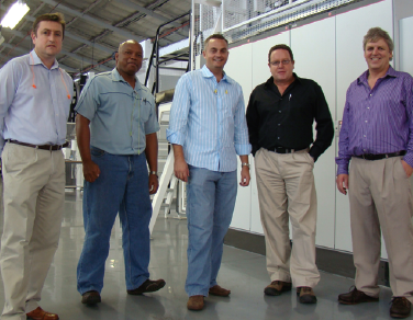 Afripack Exco: Jeff Swanson, Mthokozisi Mchunu, James Hynd,