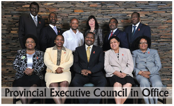 Members of the Provincial Executive Council