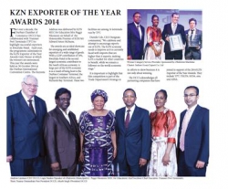 KZN Exporter of the Year Awards 2014