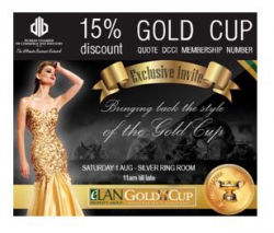 Durban Chamber - 15%  Member Discount: Prestigious eLan Gold Cup - 01 August