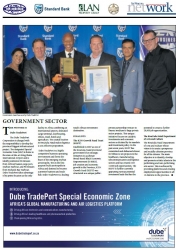 KZN Top Business Awards 2017 : Government Sector : THE WINNER IS Dube TradePort      