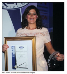 Hirschs - KZN Top Business Awards:Winner:Trade    Luci Hirsch Jackson (Hirschâ€™s Brand Manager) 