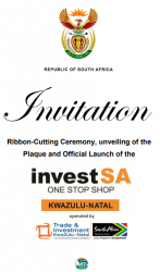President to launch InvestSA One Stop Shop KwaZulu-Natal
