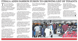 Ithala Adds Fashion Fusion To Growing List Of Tenants