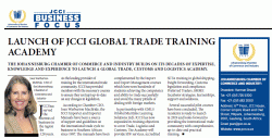Joan Warburton-McBride - Launch Of JCCI Global Trade Training Academy