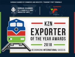 Durban Chamber announces 2018 nominees KZN EXPORTER OF THE YEAR AWARDS