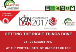 The KZN Lean Conference 2017 - hosted by the Pietermaritzburg Chamber of Business