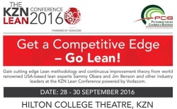 Pietermaritzburg Chamber -The KZN Lean Conference 2016 