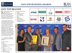 Standard Bank - KZN Top Brands