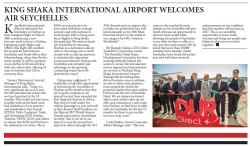King Shaka International Airport Welcomes Air Seychelles