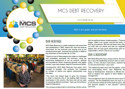 MCS DEBT RECOVERY