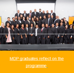 UKZN - MDP graduates reflect on the programme