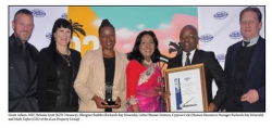 KZN Top Business Awards:Mining &Quarrying:Richards Bay Minerals:Grant Adlam,MEC Belinda Scott (KZN Treasury), Hlengiwe Radebe (Richards Bay Minerals),Lalita Dhasiar-Ventura, Cyprian Cele (Human Resources Manager Richards Bay Minerals) & Mark Taylor