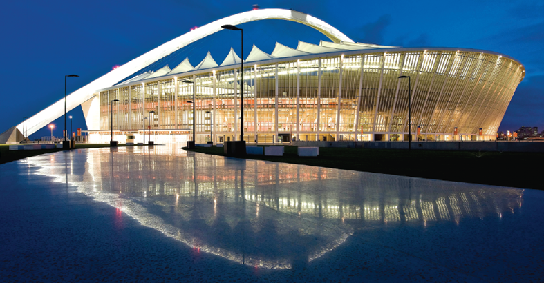 The Moses Mabhida Stadium
