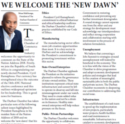 Musa Makhunga - We Welcome The New Dawn