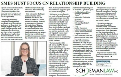 Nicolene Schoeman-Louw - SMEs Must Focus On Relationship Building