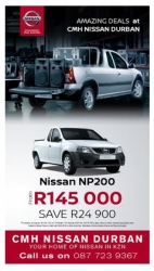 CMH Nissan Durban - THE NISSAN NP200 1.6 SPECIAL, GET YOURS TODAY!