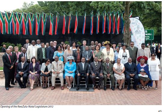 Opening of the KwaZulu-Natal Legislature 2011