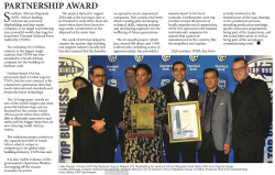 Standard Bank - Partnership Award