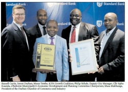 Partnership Award 2018 - The 2018 winner is eThekwini Municipality and its unit Invest Durban        