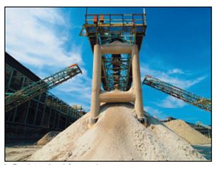 Phosphate rock ready for processing