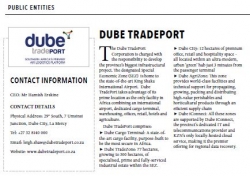 Public Entities : Dube Tradeport - Pivot