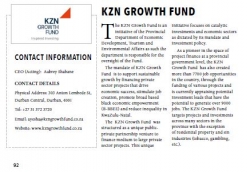 Public Entities : KZN Growth Fund - Pivot