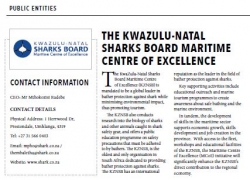 Public Entities : The KwaZulu-Natal Sharks Board Maritime Centre Of Excellence - Pivot