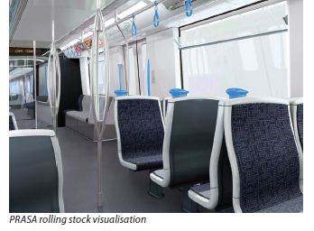 PRASA rolling stock visualisation