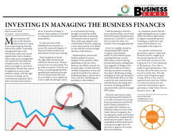 Rajes Govender:FD Vedanta -  Investing In Managing The Business Finances