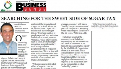 KZN Business Sense - Searching for the sweet side of sugar tax: Leonard Willemse, Senior Tax Consultant, Mazars KwaZulu-Natal