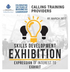 Durban Chamber - Skills Development Exhibition: Expression of Interest to Exhibit - 01 March 2017
