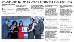 Standard Bank KZN Top Business Awards 2019